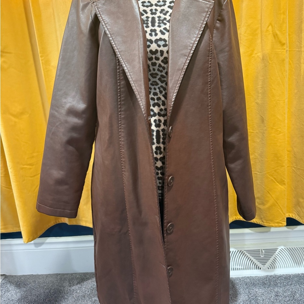 Wild Fable Brown Leather Jacket